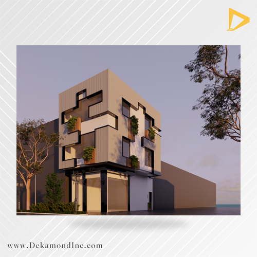 طراحی نمای ساختمان - dekamondinc.ir